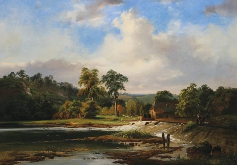 Scena del fiume